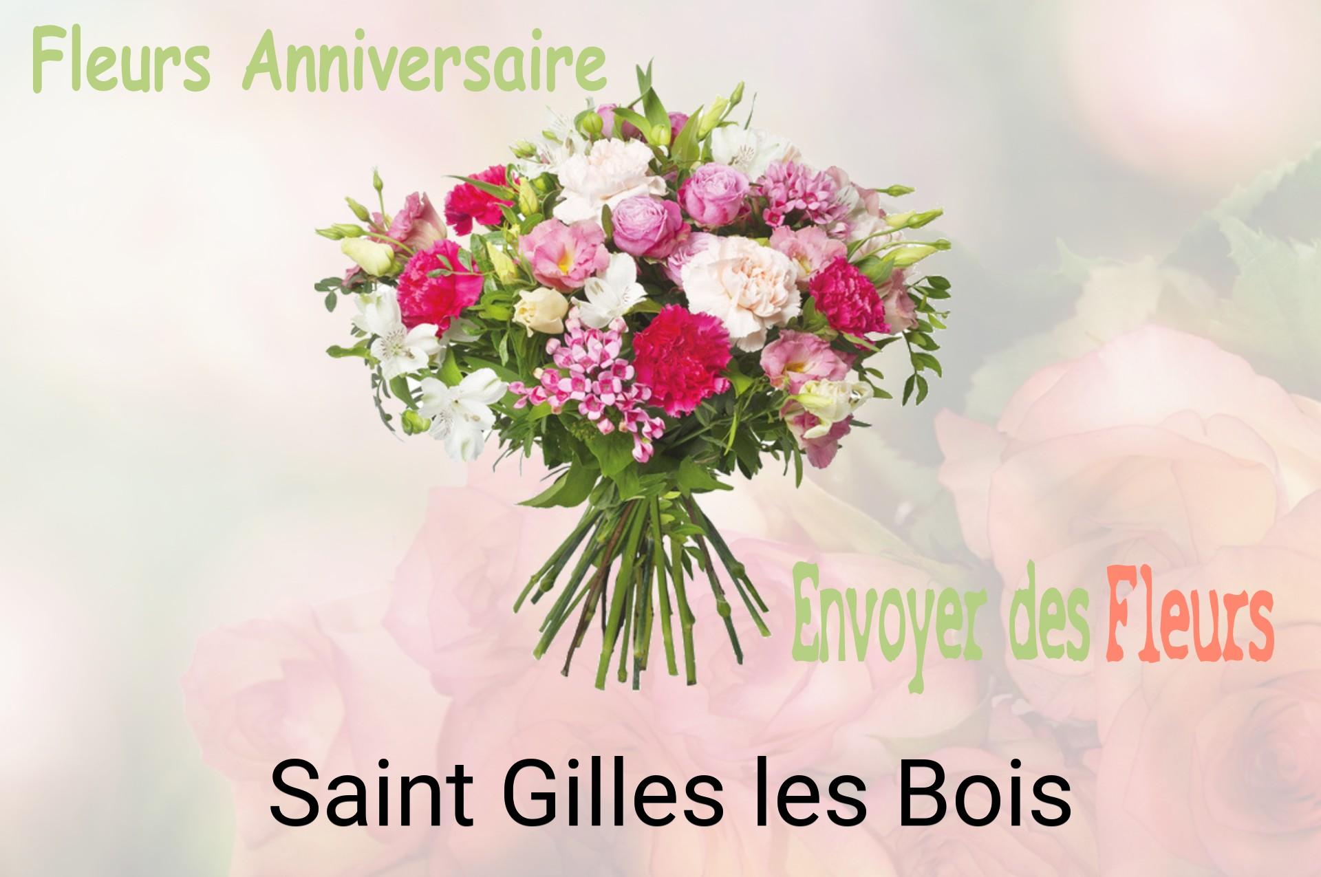Bouquet de fleurs d’anniversaire livré à Saint-Gilles-les-Bois