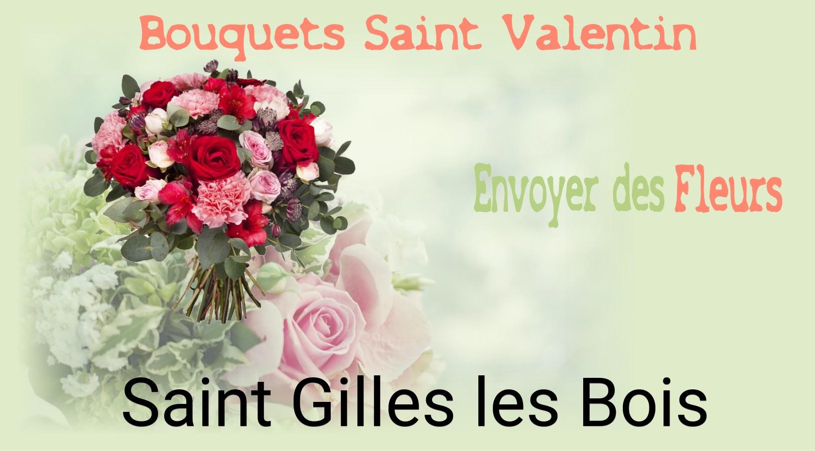 Roses de Saint-Valentin livrées à Saint-Gilles-les-Bois